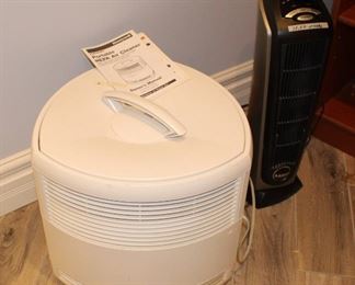 Honeywell portable HEPA air cleaner.  