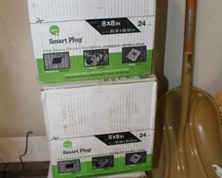 3 boxes of 8" X 8" Smart Plug roof patch pieces