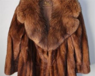 Beautiful fur jacket.  