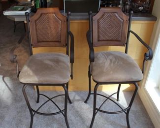 We have four bar stool/chairs.  