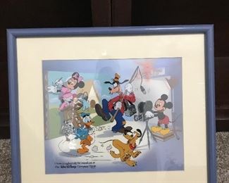 Original Disney cels, each with Certificate of Authenticity
