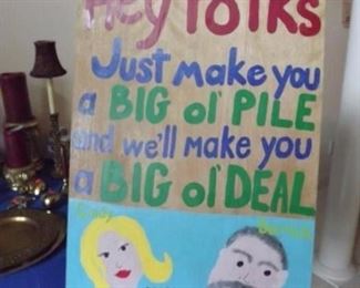 estate sale sign