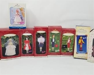 Barbie Hallmark Keepsake Ornaments Lot 1 https://ctbids.com/#!/description/share/315428