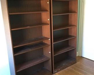 Two Tall Wooden Bookcases https://ctbids.com/#!/description/share/315506