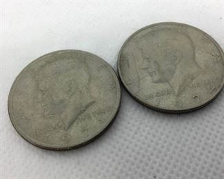 Pair of Kennedy Half Dollars, 1971 & 1974 https://ctbids.com/#!/description/share/315695