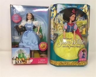 Barbie Dorothy and Disney Snow White https://ctbids.com/#!/description/share/316143