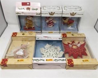 Six Steiff Ornaments https://ctbids.com/#!/description/share/316347
