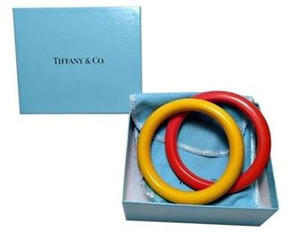 1. Tiffany Co. Lacquer Bangles