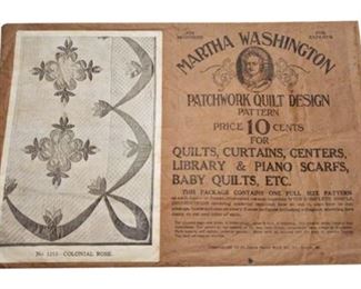 39. 1930s Martha Washington Quilt Pattern