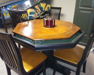 game table and chairs