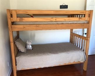 Bunk beds we have ladder also