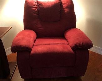 Red recliner 