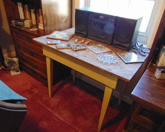 Antique Primitive Kitchen Work Table