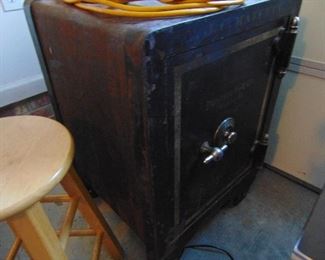 Antique Cast Iron Safe