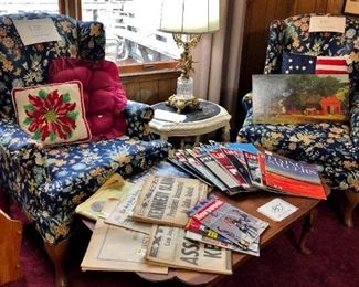 Kennedy papers and magazines, UFO magazine