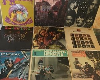 Jimi Hendrix , Black Sabbath, Monkees, Jeff Beck, The Animals and lots more great old LP's