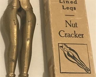 antique Adams sexy nut cracker