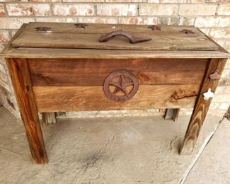 Wood Ice Chest/Cooler