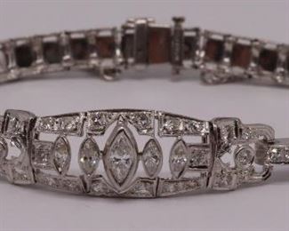 JEWELRY Belle Epoque Platinum Diamond Bracelet
