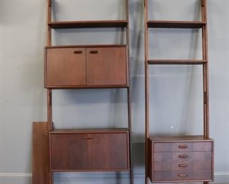 Midcentury Danish Modern Teak Wall Unit