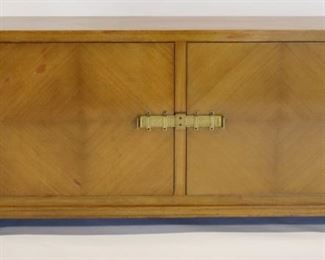 Midcentury Tommy Parzinger Door Cabinet