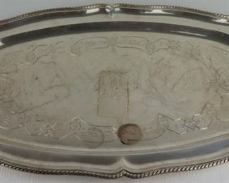 STERLING Tane Mexican Sterling Serving Tray