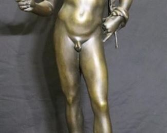 Unsigned Grand Tour Bronze Sculpture Dionysos