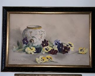 Victorian Signed Oil Paintings