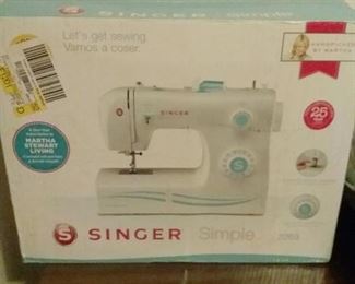 MIB Singer Simple sewing machine. 