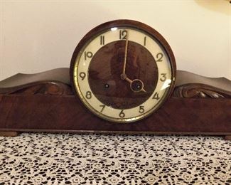 Juba Schatz mantle clock - with key