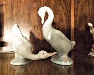 Nao/Lladro porcelain ducks