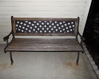 Outdoor bench