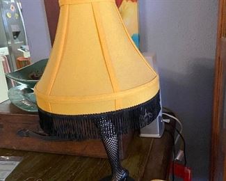A Christmas Story leg lamp