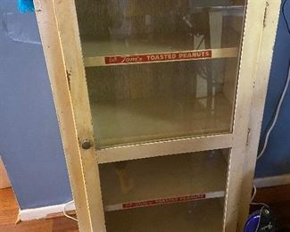 Toms roasted peanuts cabinet 