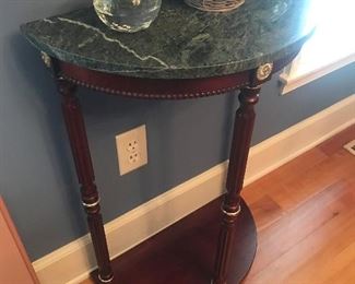 Marble Top Accent Table $ 48.00