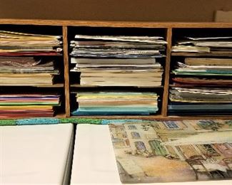 Scrapbooking supplies