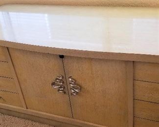 Beautiful vintage light wood colored dresser