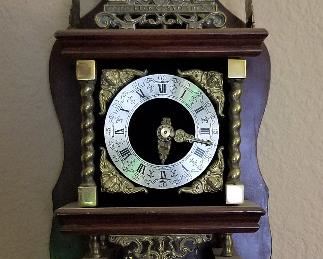 This vintage clock is beautiful