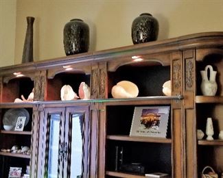 Top part of office furniture. You must see this office furniture in person to appreciate it. It's a "WOW" statement piece for anyone's office be it for home or outside the home.