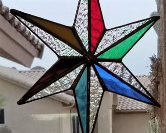 Stained glass star