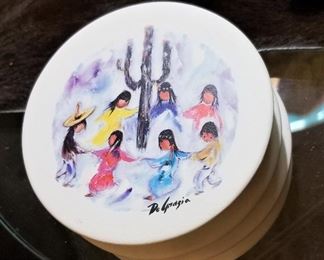 DeGrazia coasters