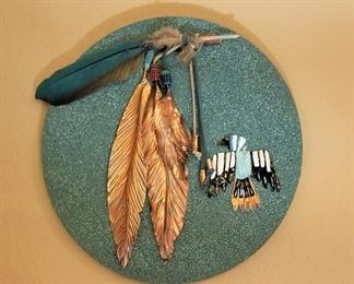 Feather art