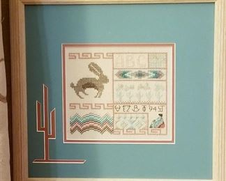 Needlework southwest art