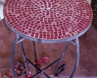 Mosaic table