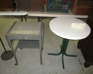 STAND AND TABLE
