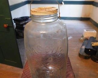 Large Glass Masons Jar