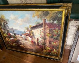 Large Framed Paintings