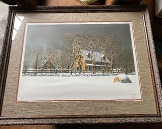 Bob Timberlake "First Light" Signed and Numbered Prints