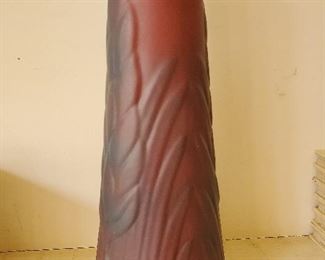 Beautiful Van Briggle tapered vase
