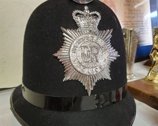 Mid century Liverpool police helmet